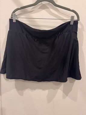 Women's Black Swim Skirt